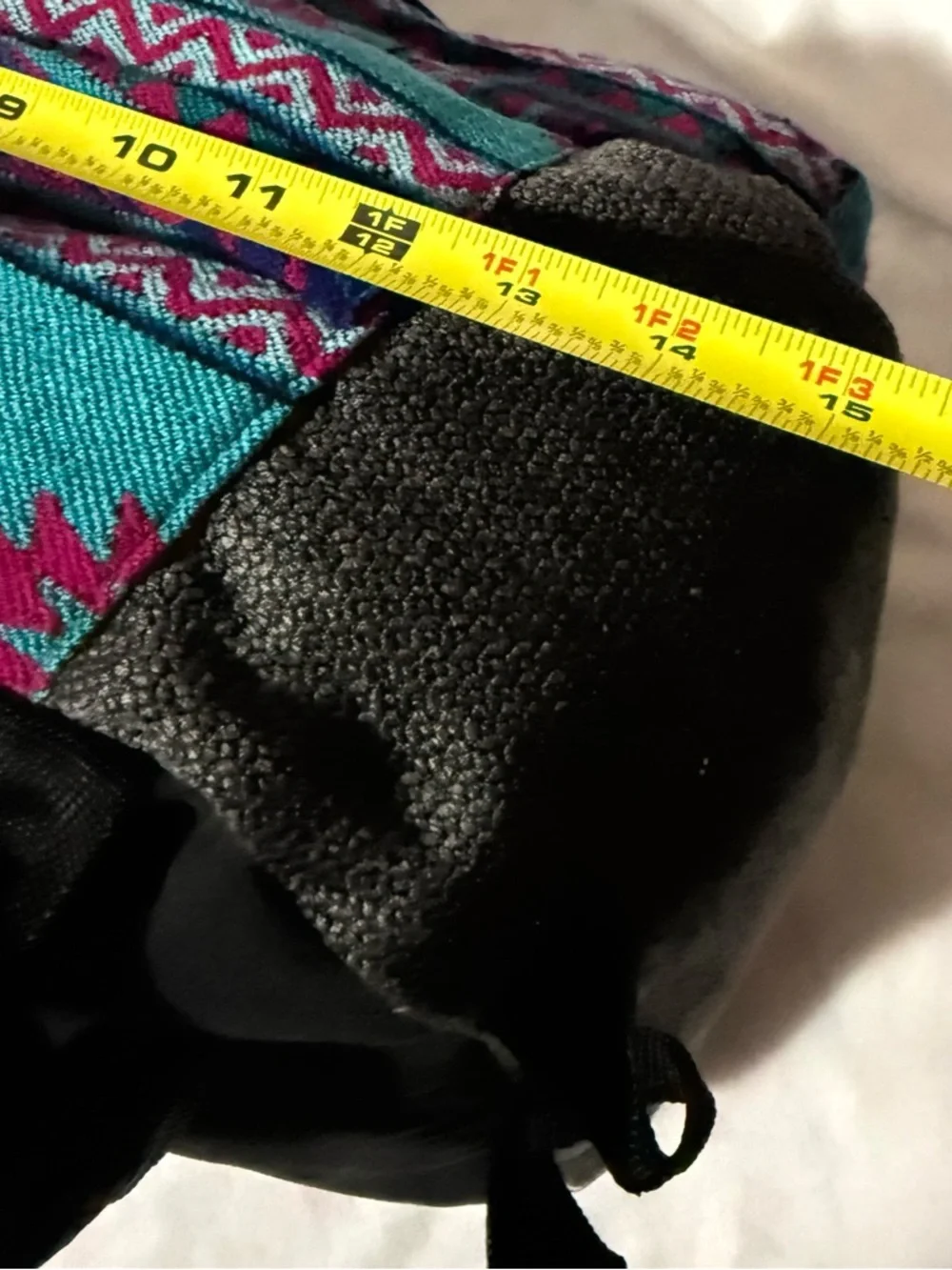 Southwestern Woven Mini Backpack Turquoise Pink Black Festival Bag
